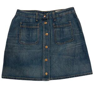 Never Worn Rag & Bone jean Santa Cruz Denim Mini Skirt Summer Festival Size 29